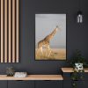88299-384.jpg Giraffe in the Nature Framed Canvas