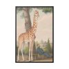 88299-396.jpg Study of the Giraffe by Nicolas Hüet Framed Canvas