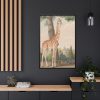 88299-399.jpg Study of the Giraffe by Nicolas Hüet Framed Canvas