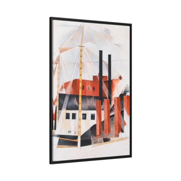 88299-40.jpg Piano Mover's Holiday by Charles Demuth Framed Canvas