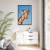 88299-403.jpg Giraffe Cameloparadalis Fauna Framed Canvas