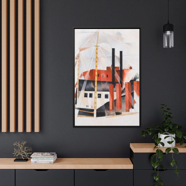 88299-44.jpg Piano Mover's Holiday by Charles Demuth Framed Canvas