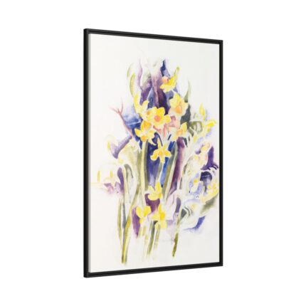 Small Daffodils by Charles Demuth Framed Canvas