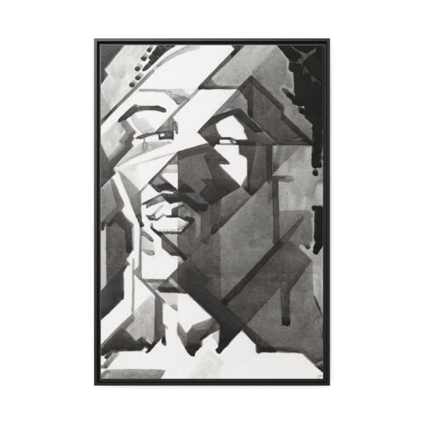 88299-71.jpg Self-Portrait Drawing by Reijer Stolk Framed Canvas
