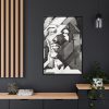 88299-74.jpg Self-Portrait Drawing by Reijer Stolk Framed Canvas