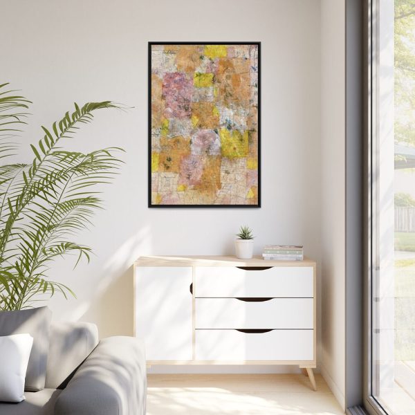 Suburban Idyll by Paul Klee Framed Canvas