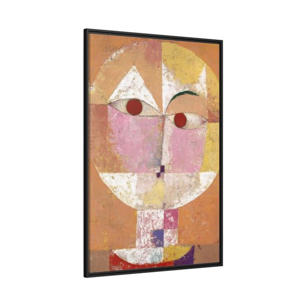 Senecio (Baldgreis) by Paul Klee Framed Canvas