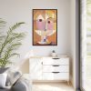 Senecio (Baldgreis) by Paul Klee Framed Canvas
