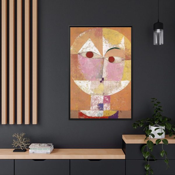 Senecio (Baldgreis) by Paul Klee Framed Canvas