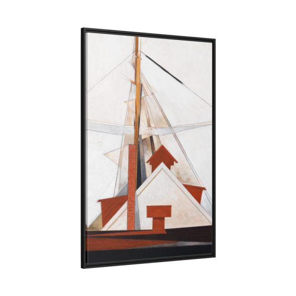 Masts by Charles Demuth Framed Canvas