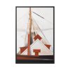 Masts by Charles Demuth Framed Canvas