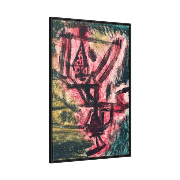 88299-95.jpg Fire Clown by Paul Klee Framed Canvas