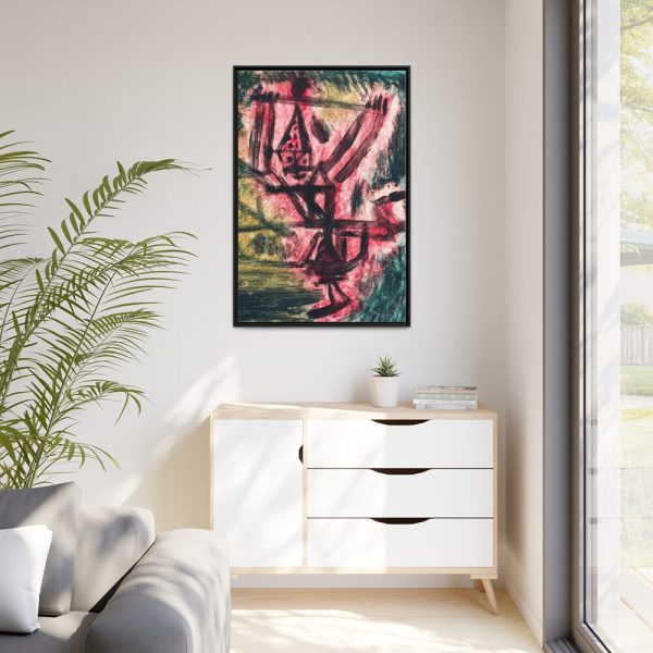 88299-98.jpg Fire Clown by Paul Klee Framed Canvas