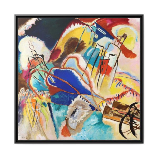 88302-1.jpg Improvisation No. 30 by Wassily Kandinsky Framed Canvas