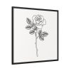 88302-135.jpg Rose Illustration Framed Canvas