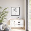 88302-138.jpg Rose Illustration Framed Canvas