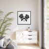 88302-143.jpg Rose Flower Drawing Framed Canvas