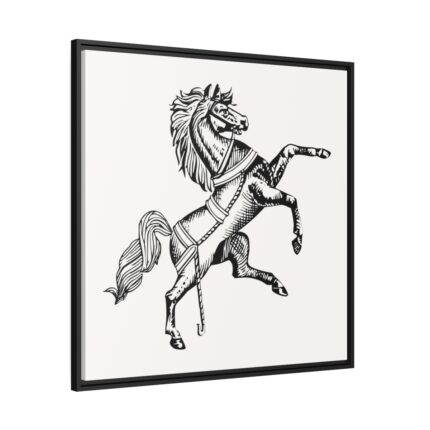 Horse Framed Canvas