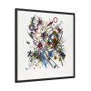 88302-15.jpg Lithographie fur die Vierte Bauhausmappe by Wassily Kandinsky Framed Canvas