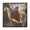 88302-151.jpg Equestrian Fantasy Portrait of Lady Dunn by Salvador Dali Framed Canvas