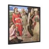 The Entombment by Michelangelo Buonarroti Framed Canvas