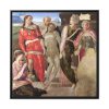 The Entombment by Michelangelo Buonarroti Framed Canvas