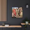The Entombment by Michelangelo Buonarroti Framed Canvas