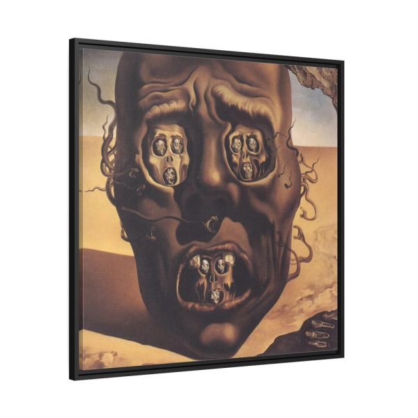 88302-20.jpg The Face of War by Salvador Dali Framed Canvas