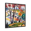 Landscape, Bridge by Henry Lyman Sayen Framed Canvas