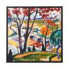 Landscape, Bridge by Henry Lyman Sayen Framed Canvas
