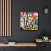Landscape, Bridge by Henry Lyman Sayen Framed Canvas