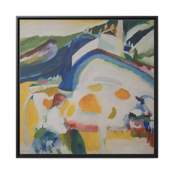 88302-46.jpg The Cow by Wassily Kandinsky Framed Canvas