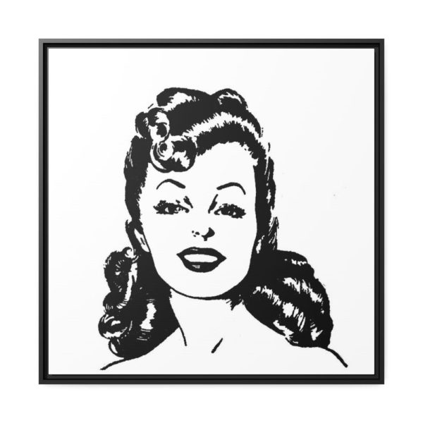 88302-51.jpg Gorgeous Women in Line Art Framed Canvas