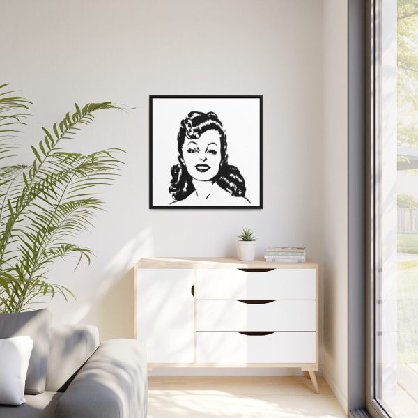 88302-53.jpg Gorgeous Women in Line Art Framed Canvas