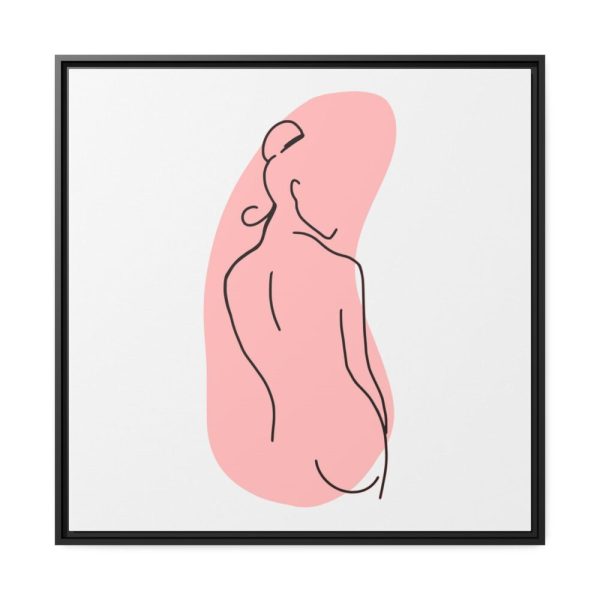 88302-71.jpg Feminine Line Art Framed Canvas