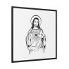 88302-80.jpg Sacred Heart Framed Canvas