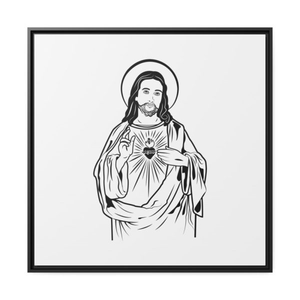 88302-81.jpg Sacred Heart Framed Canvas
