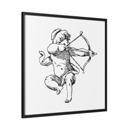 Cupid Framed Canvas
