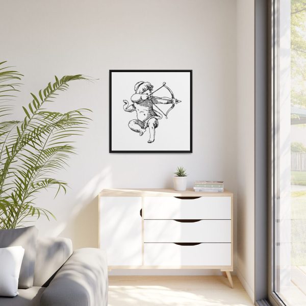 88302-88.jpg Cupid Framed Canvas
