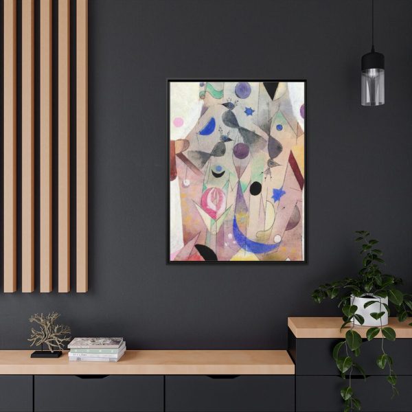 88303-9.jpg Persische Nachtigallen by Paul Klee Framed Canvas