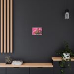 Butterfly on Pink Flower Standard Canvas - Image 9