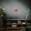 91624-44.jpg Butterfly on Pink Flower Standard Canvas