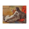 91624-5.jpg A Hound and a Bearded Collie by John Frederick Herring Standard Canvas