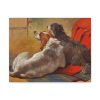 91625.jpg A Hound and a Bearded Collie by John Frederick Herring Standard Canvas