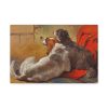 91627.jpg A Hound and a Bearded Collie by John Frederick Herring Standard Canvas