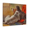 91629-1.jpg A Hound and a Bearded Collie by John Frederick Herring Standard Canvas