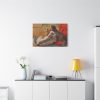 91635-2.jpg A Hound and a Bearded Collie by John Frederick Herring Standard Canvas
