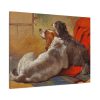 91637-1.jpg A Hound and a Bearded Collie by John Frederick Herring Standard Canvas