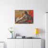 91637-2.jpg A Hound and a Bearded Collie by John Frederick Herring Standard Canvas