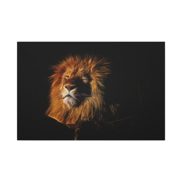Wild Lion Standard Canvas
